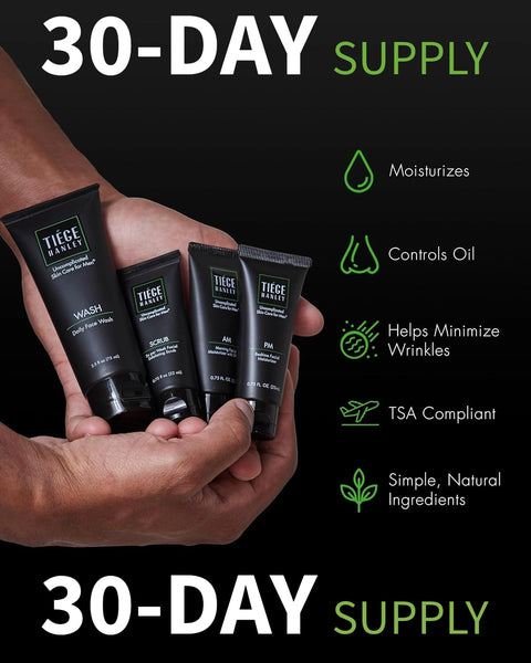 Tiege Hanley Essential Men's Skin Care Set