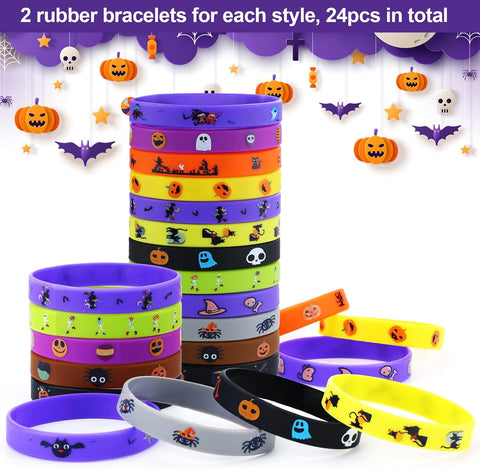 Xutengy Halloween Party Favors Set (48 Pieces)