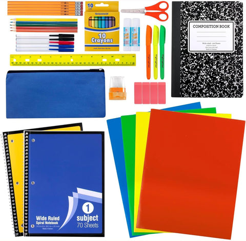 Trail Maker Bulk School Supply Kits (12-Pack)