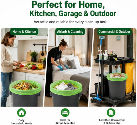 Compostable 90L Trash Bags