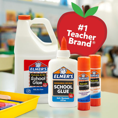 Elmer's Disappearing Purple School Glue Sticks (30-Count)
