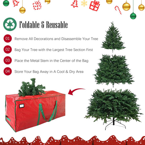 Cosy Family Christmas Tree Storage Bag (7.5 ft)